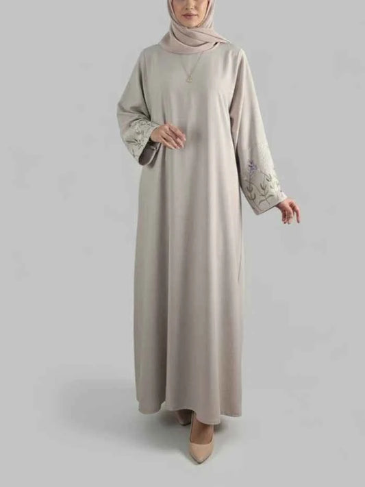 Lavendar Modest Dress with Headscarf
