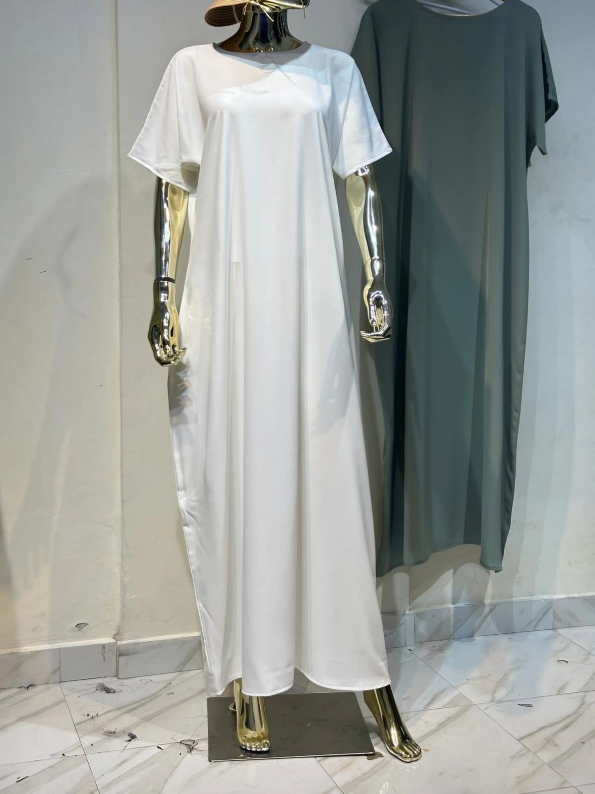 Abaya Inner white dress