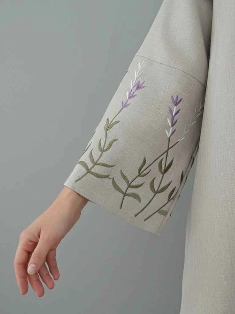 Lavendar Modest Dress with Headscarf