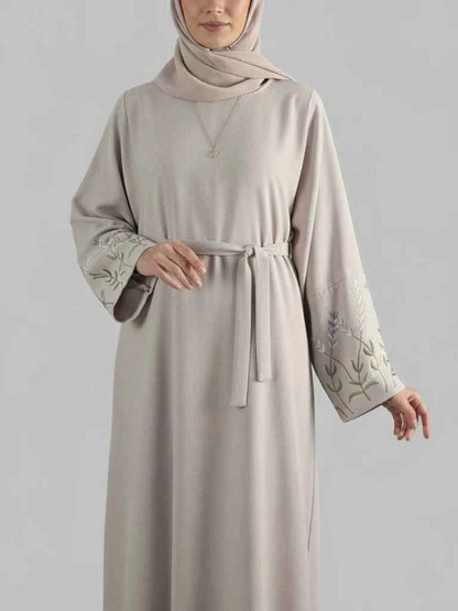 Lavendar Modest Dress with Headscarf