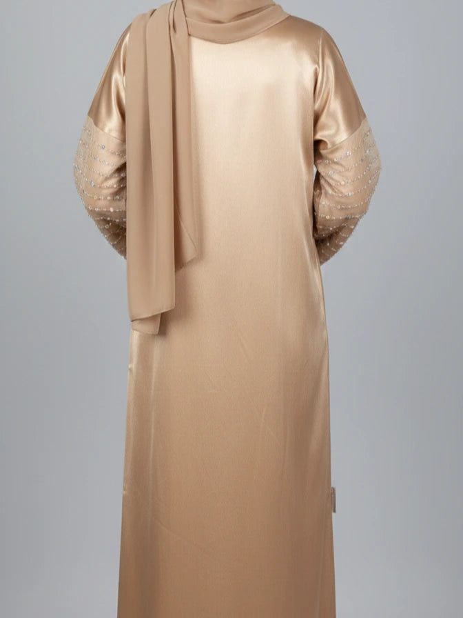 Satin abaya