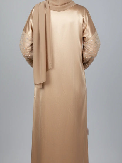 Satin abaya