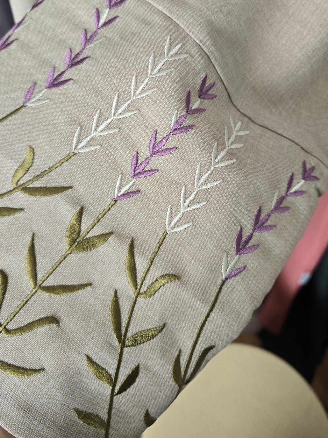 Lavendar cotton linen Abaya - Emara ModestyAbaya