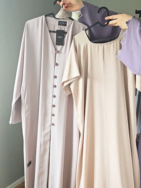 Malika Abaya two - piece abaya - Emara ModestyAbaya