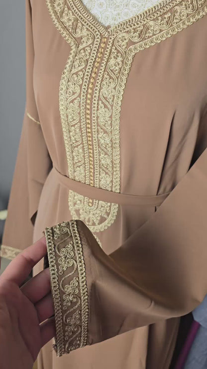 Elegant Moroccan Jalabeya
