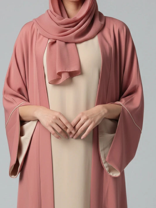 Modern Eid abaya for women featuring elegant Arabic abaya design and premium fabric