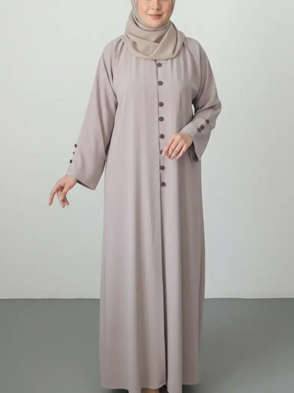 Two piece Dubai beige abaya