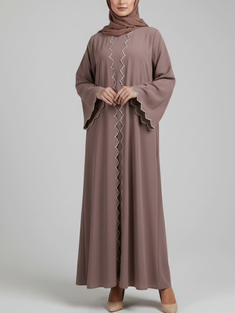 Two piece Dubai abaya 
