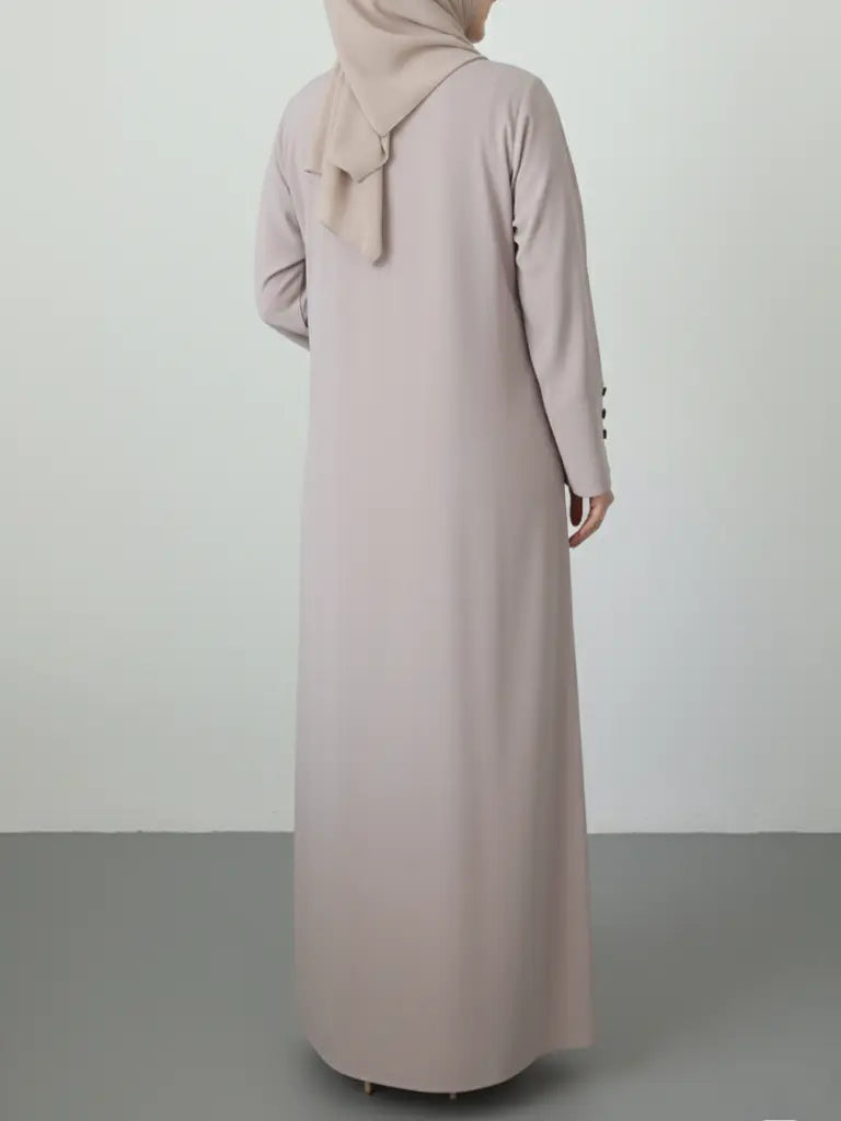 Premium beige abaya 