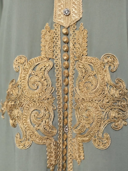 Moroccan Hooded Jalabiya dress