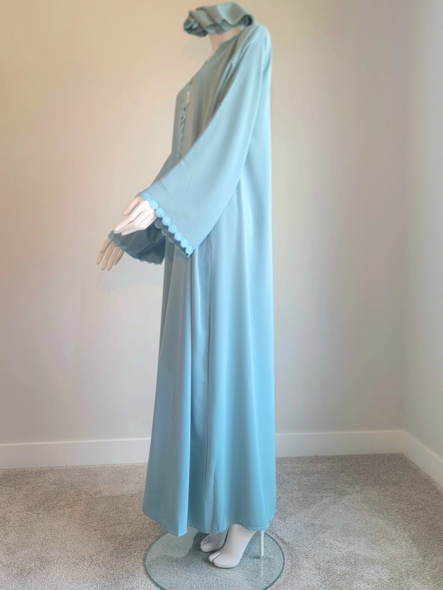 Warda one - piece Open Abaya - Emara ModestyAbaya