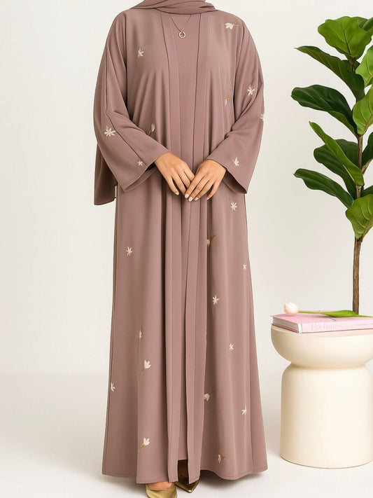 Zohoor two - piece abaya - Emara ModestyAbaya